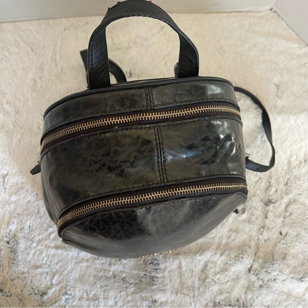 Michael Kors Black and Silver Backpack - Picture 7 of 13